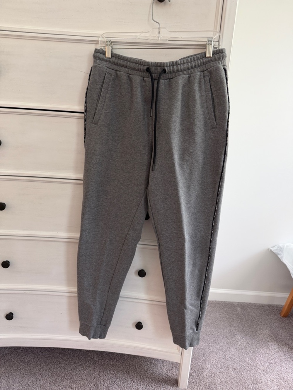 Calvin Klein Charcoal Gray Jogger Sweatpants